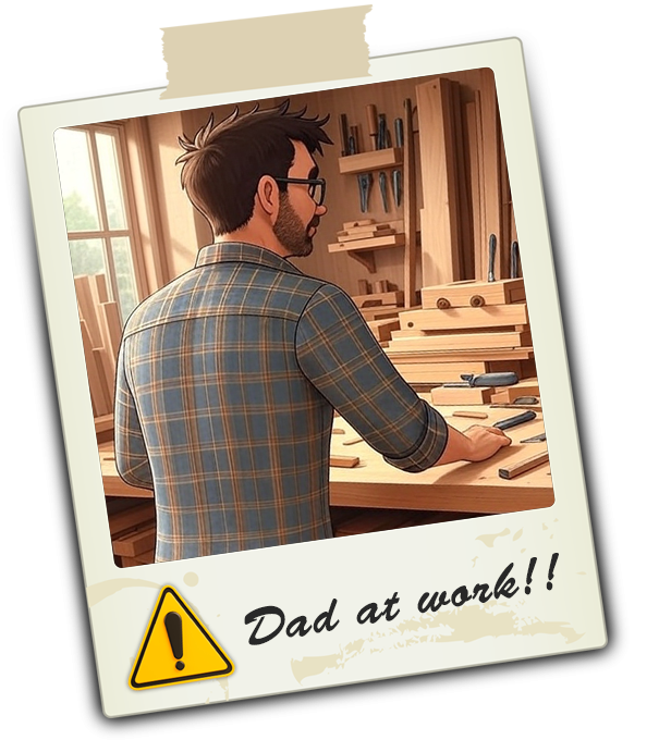 East Devon Handyman at work bench