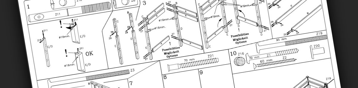 Flat pack assembly East Devon